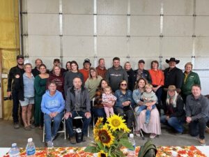 A picture of the Campbell Rock crew and their guests.