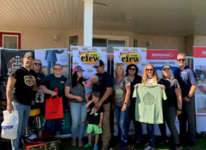 A picture of the winners of week one of the central Alberta edition of Meal in the Field