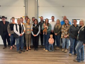 The happy attendees at an AFSC Farmer Feed north harvest gathering.